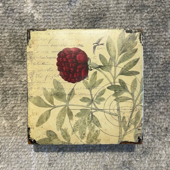 Cedar mountain block art set of 6 - Picture 5 of 7